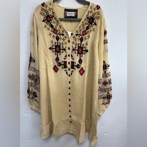 Vintage Collection Embroidered Floral Tunic